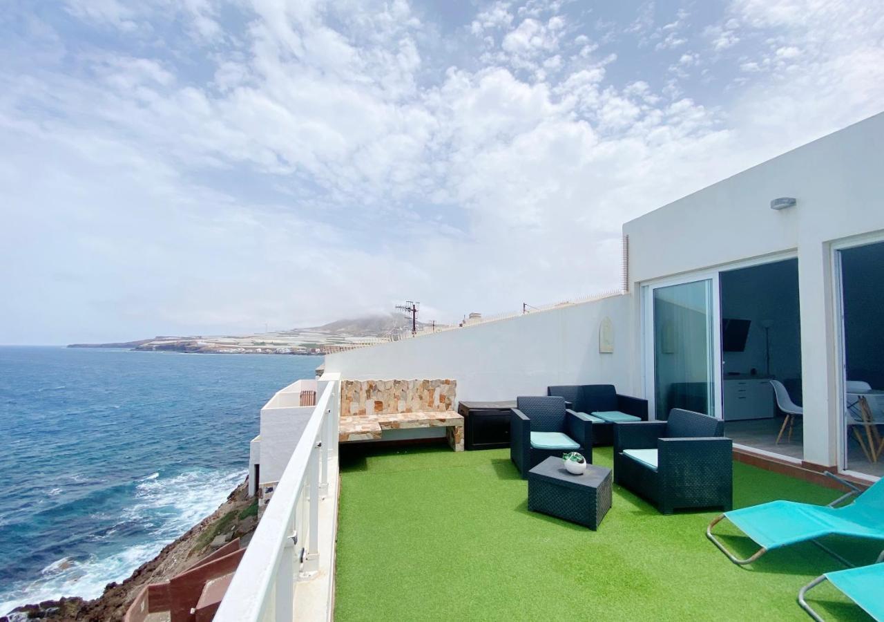 Homeforguest The Cliff House Gran Canaria With Sea Views Sardina Exterior photo