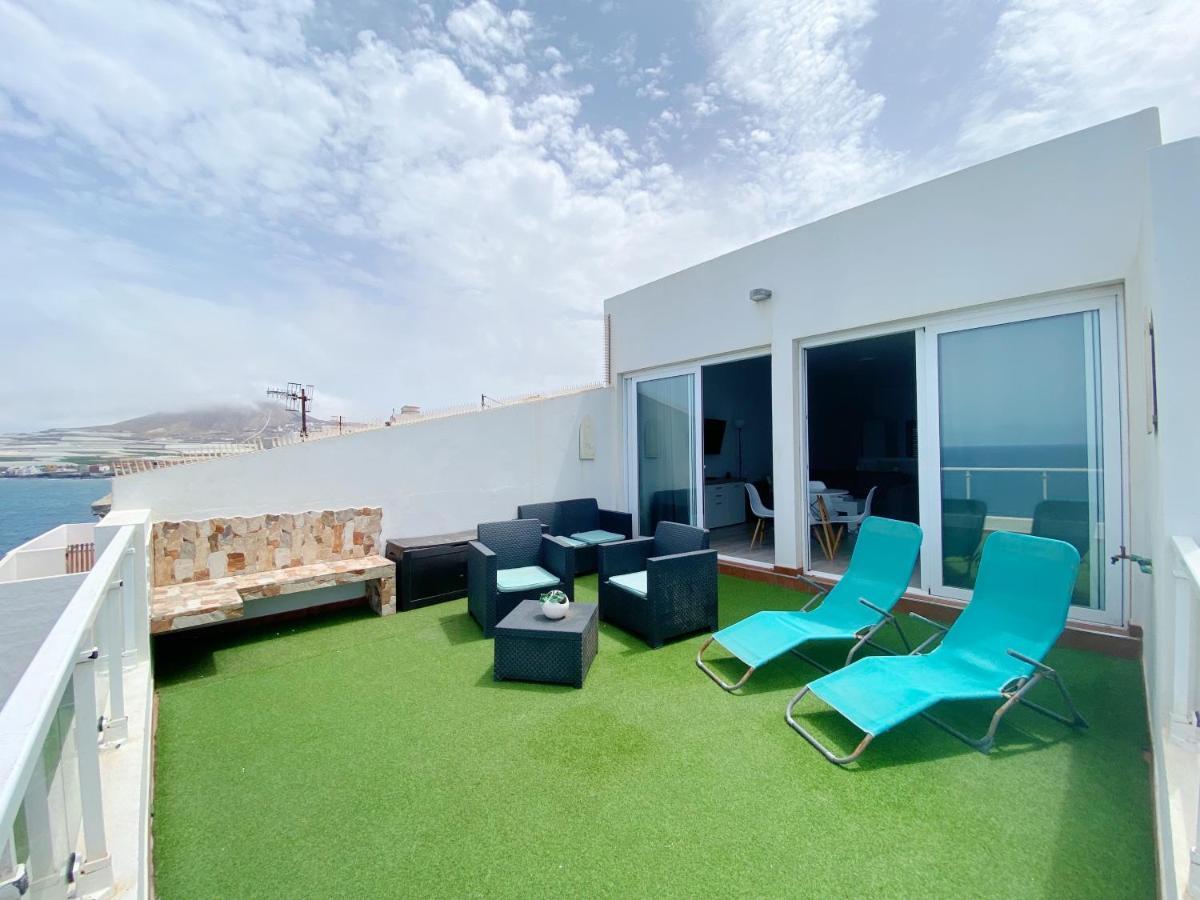 Homeforguest The Cliff House Gran Canaria With Sea Views Sardina Exterior photo